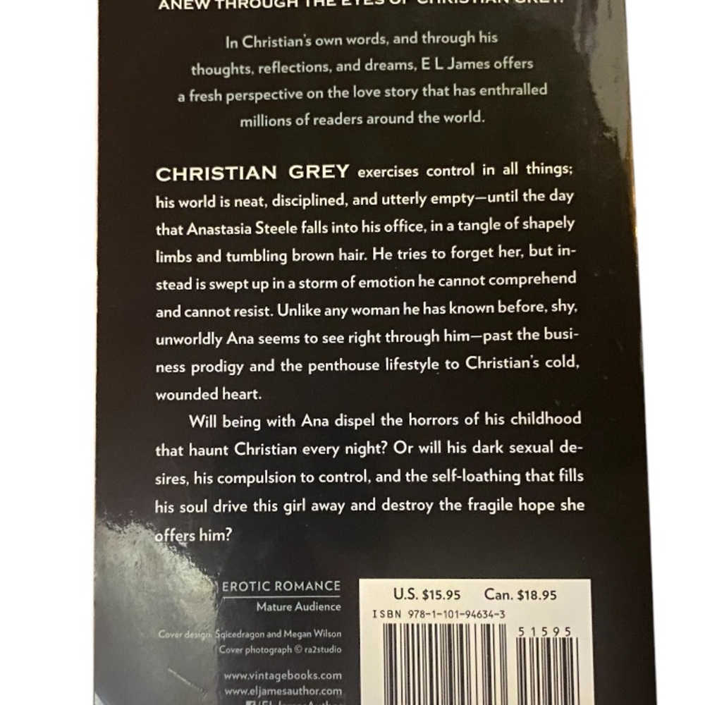 Fifty Shades of Grey Book by E.L. James
